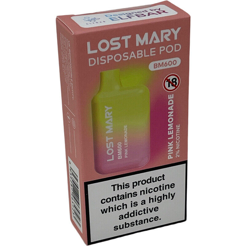 Lost Mary BM600 Disposable Vape Pen -Pink Lemonade